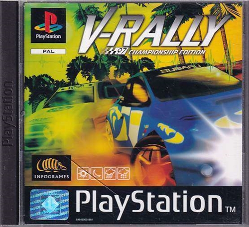 V-Rally - PS1 (B Grade) (Genbrug)